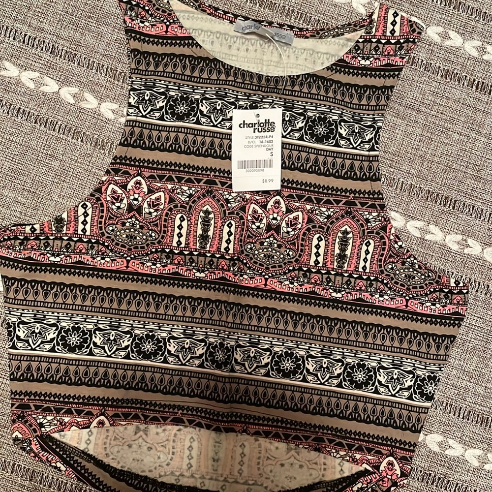 Charlotte Russe Crop Tank Top.